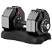ATIVAFIT Adjustable Dumbbell 71.5 Pounds Fitness Dial Dumbbell with Handle and Weight Plate for Home Gym 1 PCS