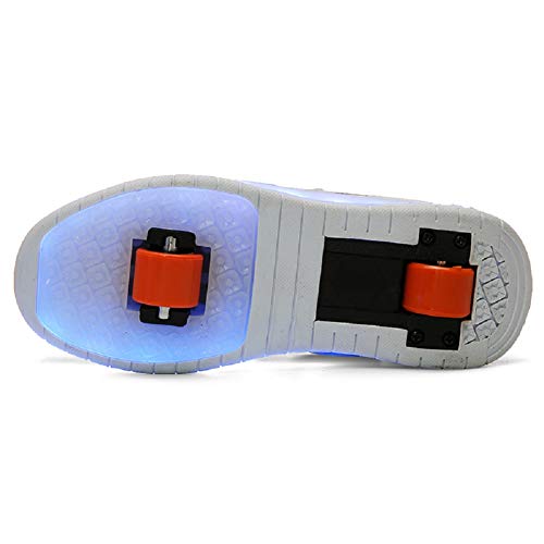 Image of Ylllu Kids LED Roller Skate Shoes with Wheel Light up Roller Shoes Gift for Girls Boys Children