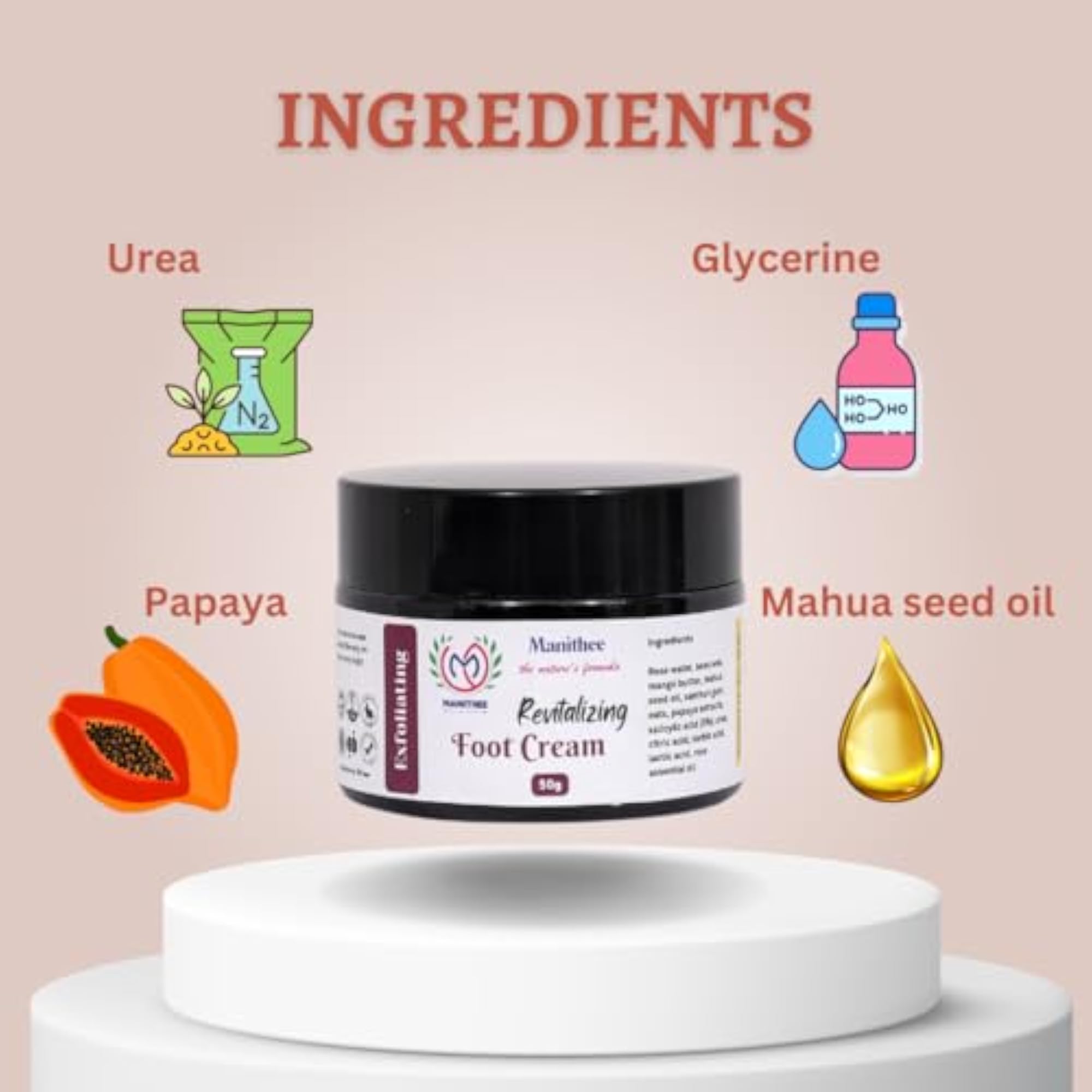 Moisturizing Foot Cream for Soft and Smooth Feet