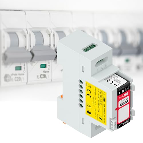 Boîtier Rail DIN NodOn Zigbee EnOcean support tableau électrique