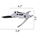 Multitool Stainless Steel Multi-functional Tools Adjustable Wrench with Knife/Plier/Wire Cutter/Spanner/Screwdriver