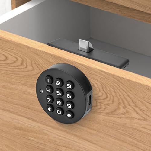Serrure à combinaison électronique KiraKira avec code et clé USB de secours - 3