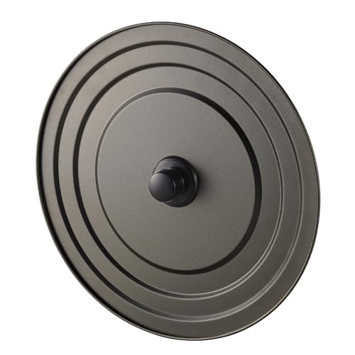 【軽くて場所を取らないフライパン 蓋】 日本製 22cm 24cm 26cm 28cm 対応 軽量 フッ素コート 平面型 カバー PUNTEC パンテック 竹原製缶