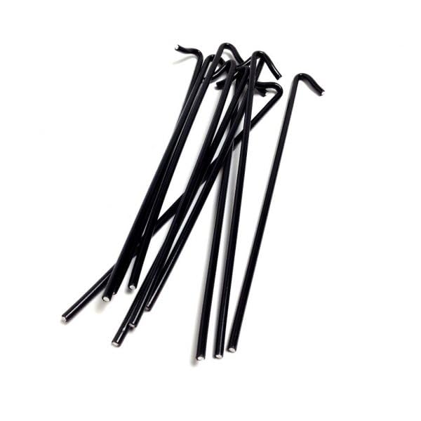 9 Gauge Aluminum Fence Ties with Hooked End (8-1/4in) - 100 pack