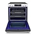 COSMO COS-ERC305WKTD 30 in. Haven Collection 6.3 cu. ft. Electric Range, 5 Burner Ceramic Glass Cooktop, Self Clean, Air Fry, Stainless Steel