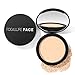 FOCALLURE Finishing Pressed Powder,Velvet Matte Oil-Control Breathable & Buildable Coverage, Matte Finish ,Long Lasting, Powder Foundation,Lvory,8.4G/0.29OZ
