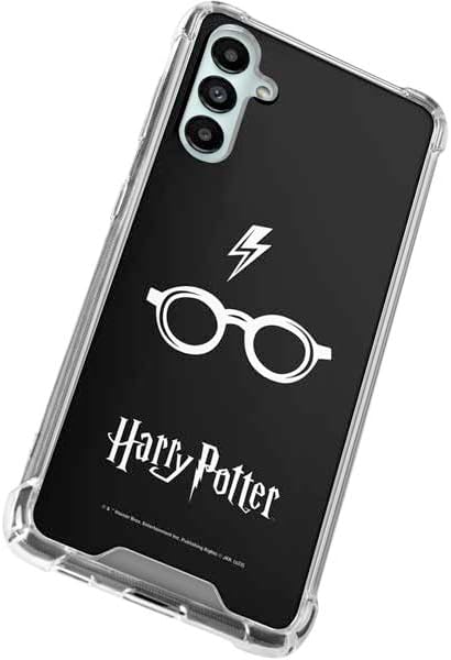 Skinit Clear Phone Case Compatible with Galaxy A15 5G - Officially Licensed Wizarding World Harry Potter Scar and Glasses Design