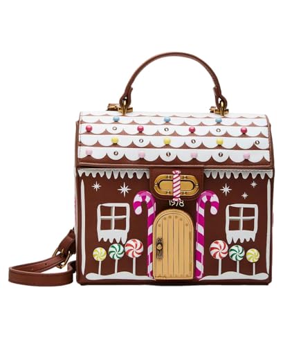 Betsey Johnson Gingerbread House Light Up Crossbody