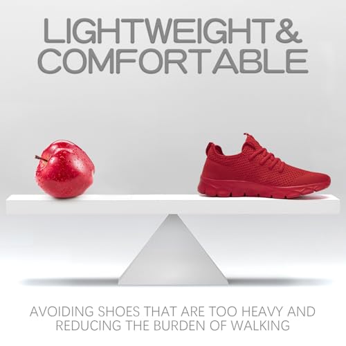 Image of YITUHIO Mens Running Shoes Fashion Sneakers Tennis Walking Shoes Lightweight Athletic Gym Workout Shoes