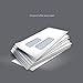Amazon Basics #9 Self-Seal Envelopes with Peel and Seal, Double Window, Security Tinted, 500-Pack, 1 X 3.88 X 8.8 inch, White