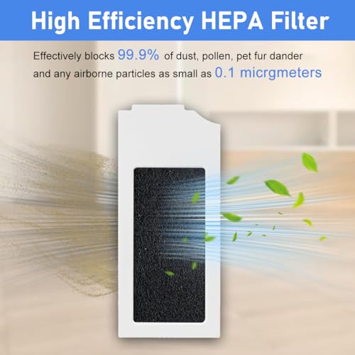 Image of HASTHIP 10Pcs Replenishment Kit, Replacement Parts for Ecovacs N20 Pro /N20 Robot, Vacuum Cleaner Replacement Accessories: Main Brush, 4 Side Brushes, 2 Mop Cloth, 2 Filters, Cleaning Detailing Brush