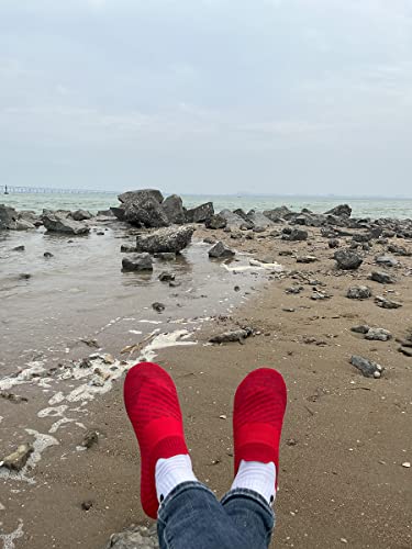 Image of SLEVEL Lightweight Non Slip Travel Indoor Grip House Slipper Socks Unisex Adult Around The House Floor Home Shoes for Women Men