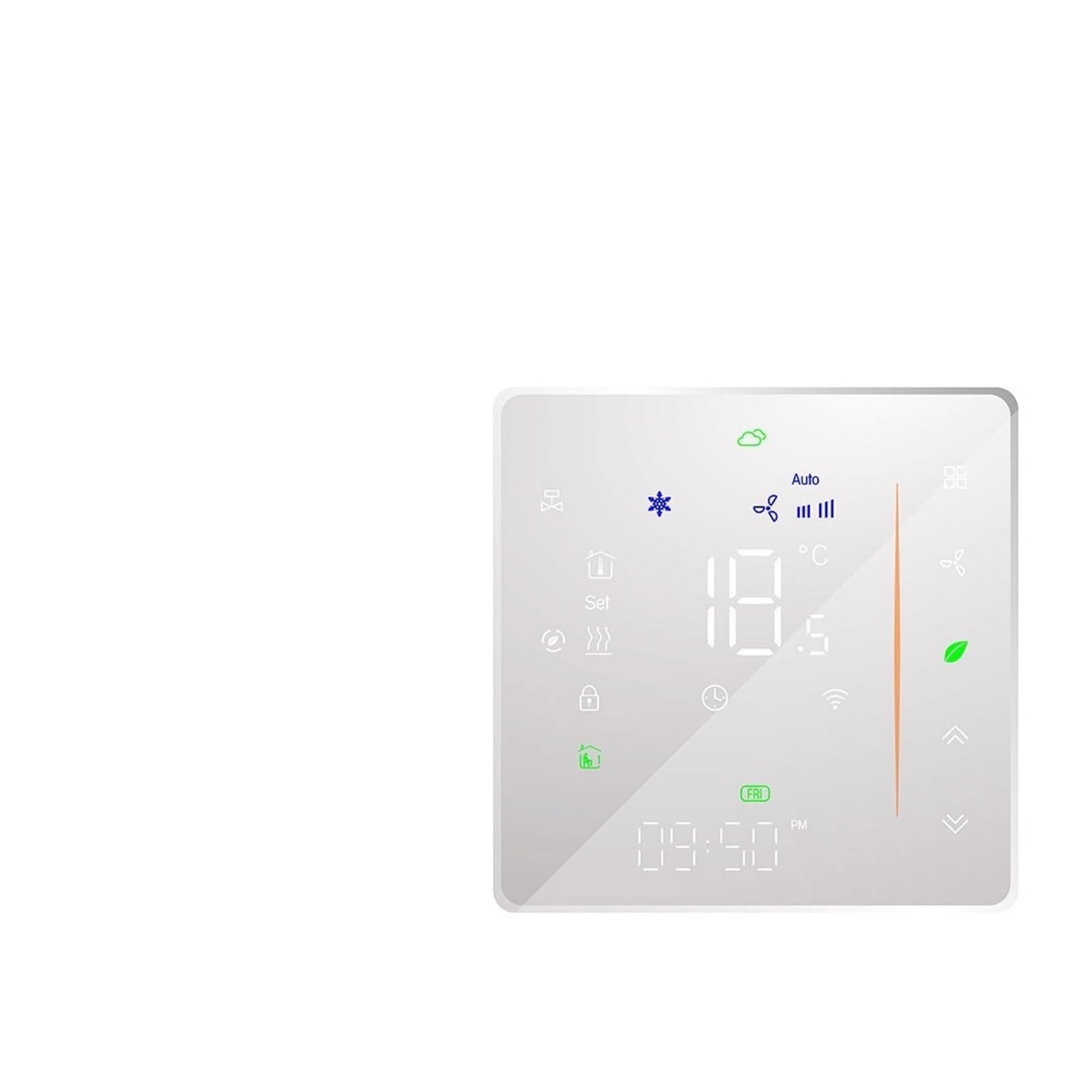 Termostato Hvac con display digitale Termostato intelligente Raffreddamento di riscaldamento a 3 velocità for controller di climatizzazione