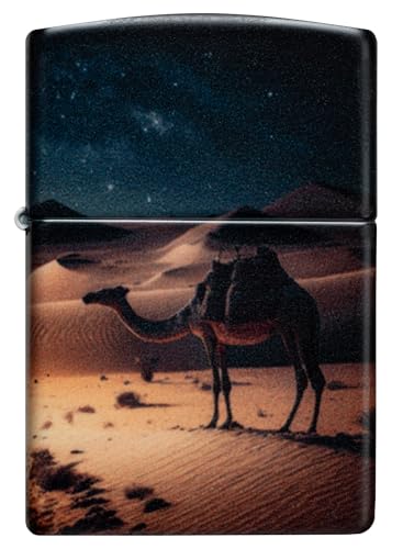 Encendedor Zippo Windproof Camel metálico recargable miniatura 2