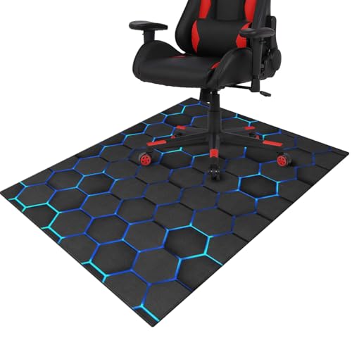 Green Honeycomb Gamer Rug