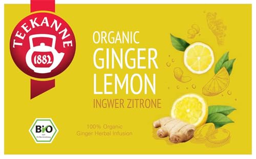 Teekanne Bio-Tee 20 Teebeutel (1, Ingwer-Zitrone)