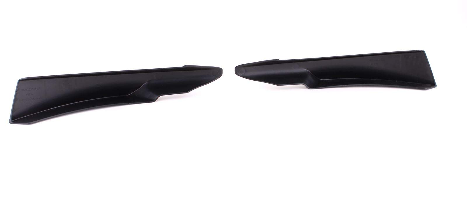 Front Spoiler Flaps Splitter Schwarz Matt passt für 3er BMW E90 E91 08-12