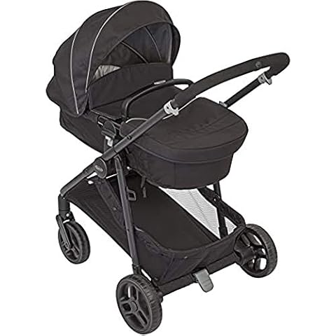GRACO Transform 2 in 1 Kinderwagenset Kombikinderwagen mit Babywanne und Buggy in einem klein zusammenklappbar mit Regenschutz und Fußsack 0-22 kg Cover
