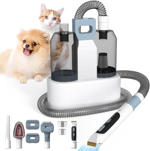 Aspirateur de toilettage pour animaux de compagnie pliant et puissant 2.5L