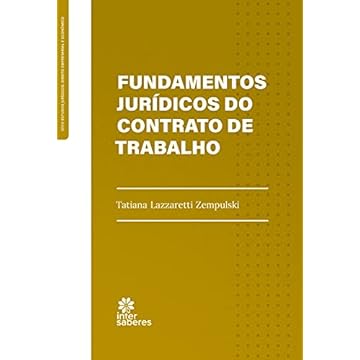Capa do livro Fundamentos jurídicos do contrato de trabalho