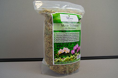 Substrato per orchidea, terriccio per orchidea, terriccio, muschio di sfagno, substrato, granulo, fertilizzante, colture (200)