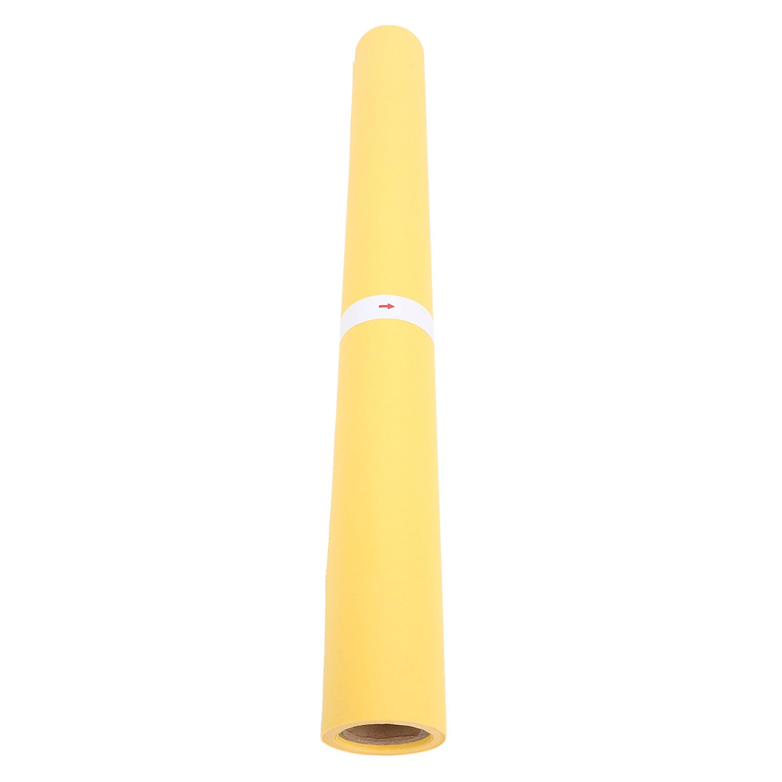 Rollo de papel de calco de 18 pulgadas de ancho, papel de patrón de costura cortable para confección de prendas, álbum de recortes, superposición de fotos, amarillo canario (46 m/150,92 pies)