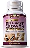 Max Strength Pueraria Mirifica 5000mg - Breast Growth, Bust Enlargement, Firm Body, Breast Enhancement Pills - Body Augmentation, Vaginal Health, Menopause Relief, Skin and Hair Health