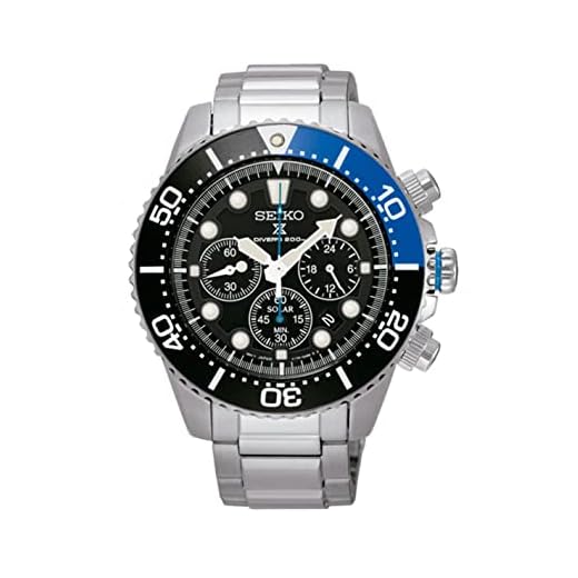 Seiko Solar Chronograph Diver's 200M New Model SSC781P1