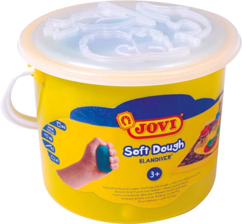 Jovi Blandiver, Pasta Blanda para modelar, con Base de Agua, Multicolor (444)