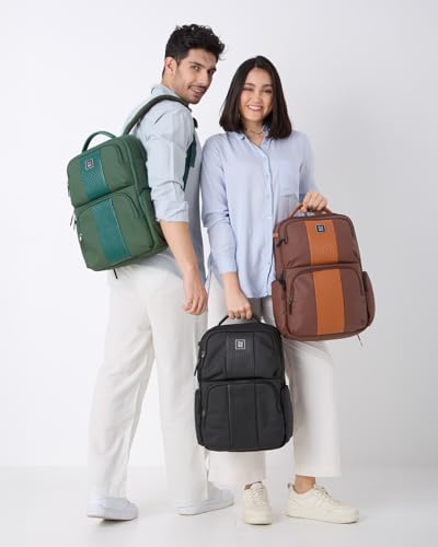Image of EUME Premium 15.6 in Laptop bags for Men & Women Office Use | Stylish Backpack Bag | Spacious Backpack for Travelling | 28L Polaris