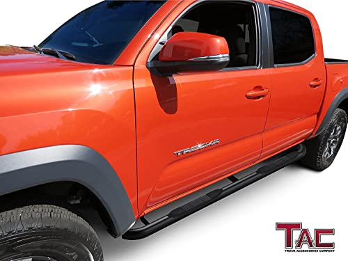 Estribos TAC para Toyota Tacoma 2005-2023 doble cabina miniatura 2