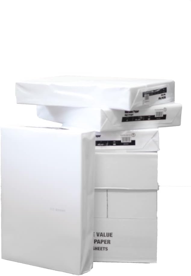 A4 Plain White Multifunction Copier Paper 80GSM 500 Sheets (1 Ream A4 Paper (500 Sheets))