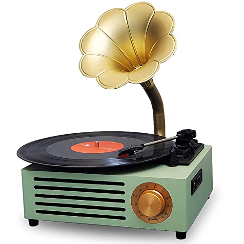 Tourne-Disque rétro, phonographe de Style Classique Vintage, Prise en Charge du Lecteur de Vinyle 3,5 mm Audio Bluetooth… - Les Beatles, Paul McCartney, John Lennon, RIngo Starr, George Harrison Tourne-Disque rétro, phonographe de Style Classique Vintage, Prise en Charge du Lecteur de Vinyle 3,5 mm Audio Bluetooth…