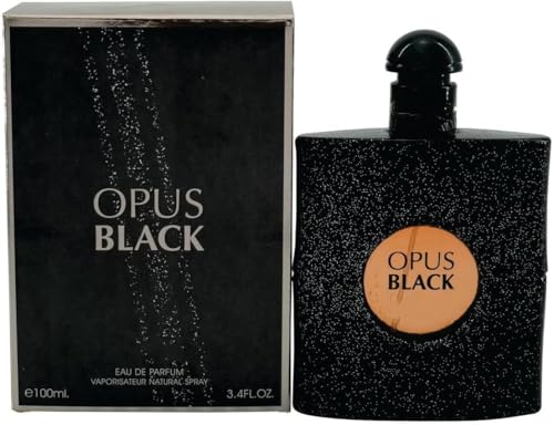 Sapphire’s choice Opus Black Perfume | Opus Black Eau De Parfum | Vanilla, Jasmine and Pear Fragrance | Perfume for Women 100ml Made in Uae