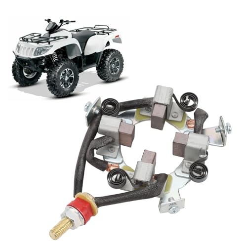 Kit de Escova de Carbono do Motor, Kit de Reparo de Suporte de Escova de Carbono de Furo Central de