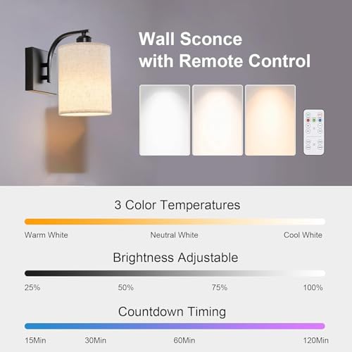 Iluminación de pared USB recargable para pasillos sin enchufes cerca 3