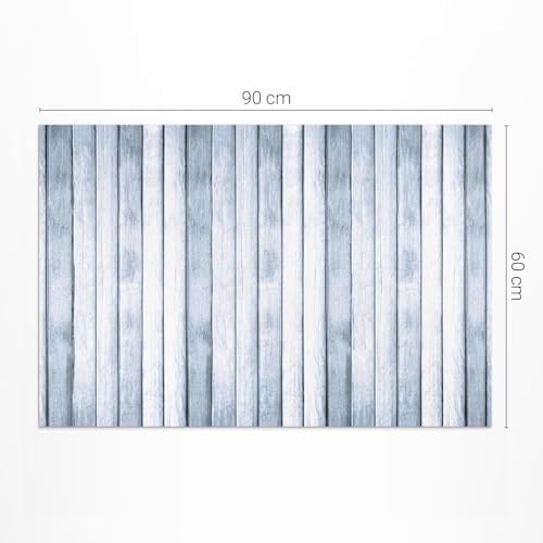 Tapis en vinyle PVC rectangle 60x90 cm résistant décoloration pour maison deco - 3
