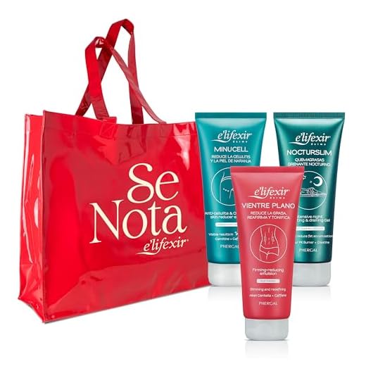 Elifexir | Minucell + Nocturslim + Vientre Plano + Regalo | Crema Anticelulítica + Quemagrasas Nocturno + Gel Reductor Abdomen + Neceser | Luce una Figura Esculpida | 200ml + 200ml + 200ml