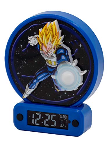 Teknofun Dragon Ball Z Despertador Luminoso DBZ Vegeta único
