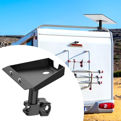 Gen 3 Starlink Mount Kit – Adjustable Roof/Vehicle Mount with Pipe Adapter, Compatible with V3 Starlink Standard Dish, Ideal for Starlink Satellite Internet Installation on Rooftops or Vehicle Racks