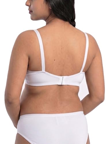Image of Inner Sense Organic Cotton Bamboo Nursing Bra for Women I High Coverage Feeding Bra I Lightly Padded Maternity Wear with Wirefree Design and Thin Strap Sling
