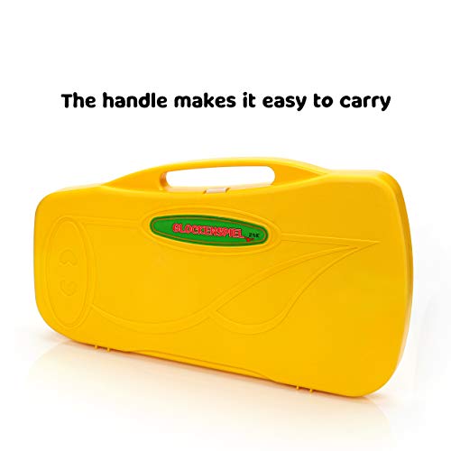 MYEONGCHANG 25note Glockenspiel, Xylophone for Kids and Adult Purcussion Instrument [Made in KOREA] (Yellow-Rainbow) - Thumbnail 2