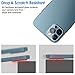 JETech Camera Lens Protector for iPhone 12 Pro Max 6.7-Inch, 9H Tempered Glass, HD Clear, Anti-Scratch, Case Friendly, Does Not Affect Night Shots, 3-Pack
