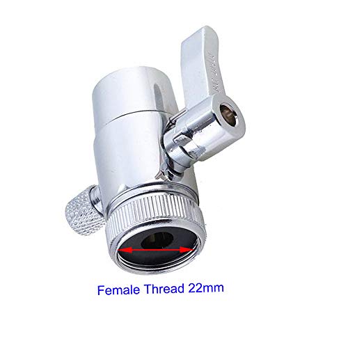 Hydicmart Faucet Diverter Valve With Aerator M22 Female Thread thumb #1