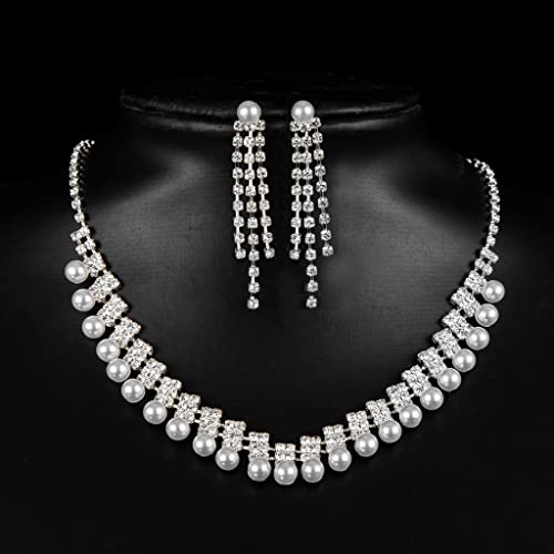 Collier de diamant pour femmes pour soirées et mariages