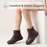 Waterproof Hiking Boots Women Men Work Non Slip Shoes - Image 6