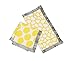 Bacati - Ikat Muslin 2 Pc Security Blankets (Grey/Yellow)