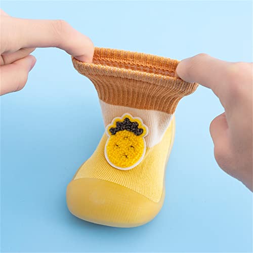 Baby Shoes,Infant Boys Girls Animal Cartoon Socks Shoes Fleece WarmThe Floor Socks Non Slip Prewalker Shoes3