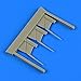 Quickboost 32211 1/32 Su-27 Flanker pitot Tubes Accessories for Aircraft