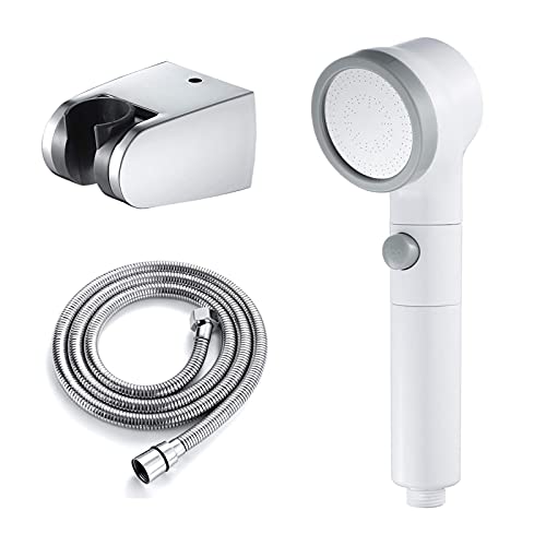 Cabezal de Ducha Manual LaseVe en ABS Blanco